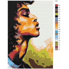 Живопись по номерам BRUSHES-PAINTS Солнечный день