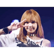 Картина по номерам Бруталити BLACKPINK Kpop Lisa 46 на холсте 40x30