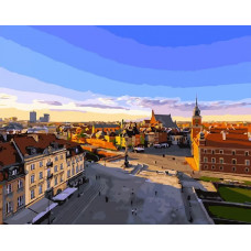 Картина по номерам ВанГогВоМне Варшава, 40x50
