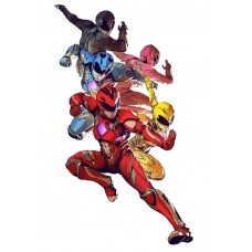 Живопись по номерам Бруталити Сериал Power Rangers 5674