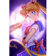 Картина по номерам Бруталити Аниме Sailor Moon 2154, 60х40 см