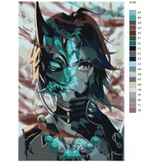 Живопись по номерам BRUSHES-PAINTS Компьютерная игра - Genshin Impact (Геншин Импакт). Сяо Живопись по номерам BRUSHES-PAINTS Компьютерная игра - Genshin Impact (Геншин Импакт). Сяо