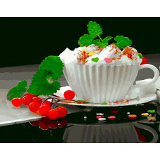 Живопись по номерам Paintboy Вкусный десерт 40x50