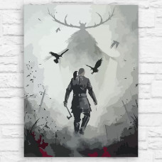 Картина по номерам Бруталити Сериалы Викинги 14417 В 60х80 см