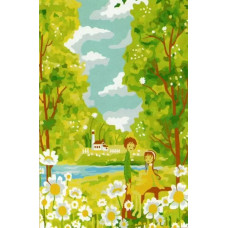 Картина по номерам Цветной Каникулы, 20x30 см