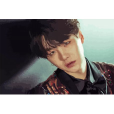 Картина по номерам Бруталити Музыка BTS Suga Шуга 6043 Г 60x40 см