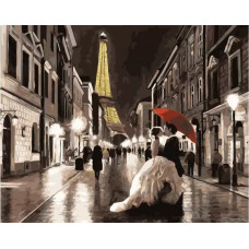 Картина по номерам Paintboy GX 33254 Свадьба в Париже 40*50