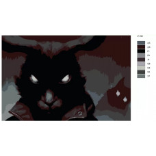 Живопись по номерам BRUSHES-PAINTS Игра Tiny Bunny xозяин леса