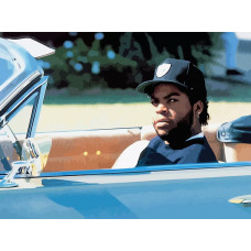 Картина по номерам Бруталити Ice cube 386 на холсте 40x30