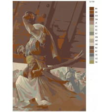 Живопись по номерам BRUSHES-PAINTS Восточные войны. Бесстрашный воин Живопись по номерам BRUSHES-PAINTS Восточные войны. Бесстрашный воин