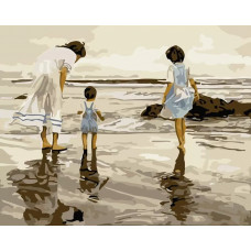 Картина по номерам ВанГогВоМне На море, 40x50