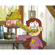 Картина по номерам Артвентура «Gravity Falls Гравити Фолз: Довольная Мейбл» Картина по номерам Артвентура «Gravity Falls Гравити Фолз: Довольная Мейбл»