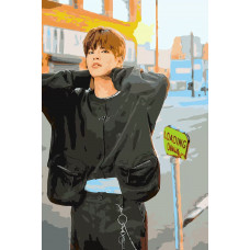 Картина по номерам Красиво Красим Stray Kids Seungmin Ким Сынмин, 60 х 90 см