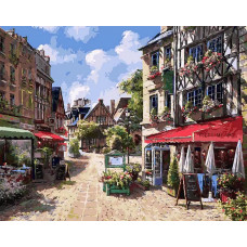 Картина по номерам Белоснежка Кан, Франция, 40x50