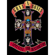 Картина по номерам Бруталити Guns n Roses 2 на холсте 40x30