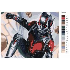 Живопись по номерам BRUSHES-PAINTS Человек Муравей