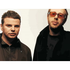 Картина по номерам Бруталити Chemical Brothers 2 на холсте 40x30