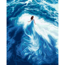 Картина по номерам на холсте ART and Relax В объятиях моря 40x50