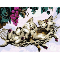 Картина по номерам Molly Детство, 15x20