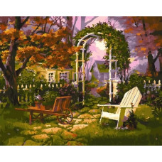 Живопись по номерам Paintboy Тихий сад 40x50