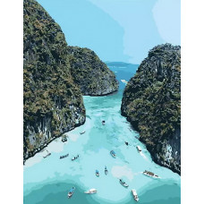 Живопись по номерам Paintboy Пролив 40x50