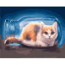 Картина по номерам Paintboy Прятки, 40x50 см