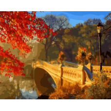 Картина по номерам Molly Осенний парк, 40x50