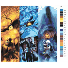 Картина по номерам BRUSHES-PAINTS Т 24
