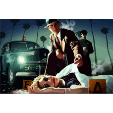 Картина по номерам Бруталити L A Noire 3 см Картина по номерам Бруталити L A Noire 3 см