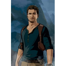 Живопись по номерам Бруталити игра Uncharted Нейтан Дрейк - 6589 В