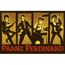 Картина по номерам Бруталити Franz Ferdinand 171 см