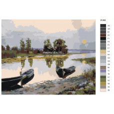 Живопись по номерам BRUSHES-PAINTS Белая Ночь