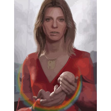 Картина по номерам Бруталити Death Stranding 7 на холсте 40x30