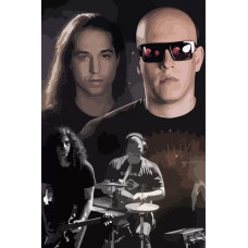 Картина по номерам Бруталити Infected Mushroom 5 на холсте 60 x 40