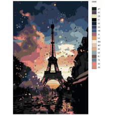 Живопись по номерам BRUSHES-PAINTS Франция_1
