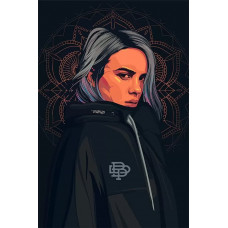 Живопись по номерам Бруталити Музыка Биллий Айлиш - 8355 В