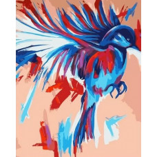Живопись по номерам Paintboy Райская птица 40x50