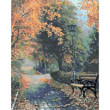 Живопись по номерам Живопись по Номерам Осенний парк, 50x40