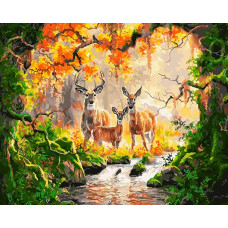 Картина по номерам Paintboy Королевская семья, 40x50 см
