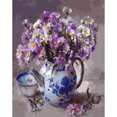 Картина по номерам Molly Чайное настроение, 40x50