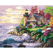 Картина по номерам Цветной Маяк, 40x50