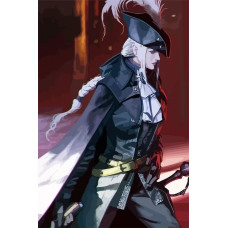 Живопись по номерам Бруталити игра Bloodborne Леди Мария - 6549 В