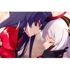 Картина по номерам Бруталити Игра Honkai impact 8892 Г 60x40 см