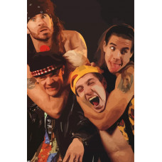 Картина по номерам Бруталити Red Hot Chili Peppers 4 на холсте 60 x 40