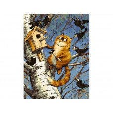 Картина по номерам Paintboy Скворечник, 40x50