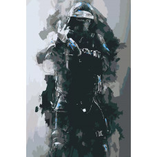 Картина по номерам Красиво Красим Tom Clancys Rainbow Six Siege - Док, 40 х 60 см