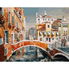 Картина по номерам Белоснежка Венеция. Кампьелло Кверини Стампалья, 40x50