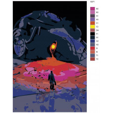 Картина по номерам BRUSHES-PAINTS Фильм Бегущий по лезвию 2049 Art X271 40x60 см Картина по номерам BRUSHES-PAINTS Фильм Бегущий по лезвию 2049 Art X271 40x60 см