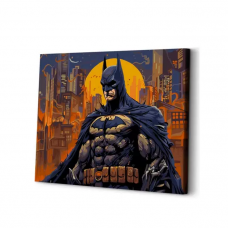 Картина по номерам на холсте ART and Relax Бэтмен 40x50