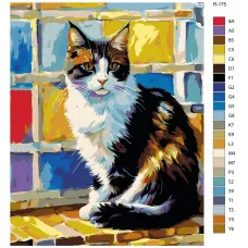 Картина по номерам BRUSHES-PAINTS Кошки R-175 40x50 см